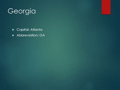 Atlanta Abbreviation .
